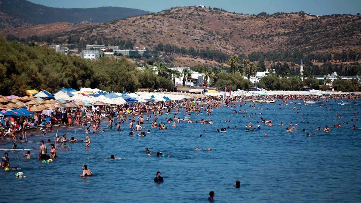 Bodrum, 6 ayda 344 bin yabancı turist ağırladı