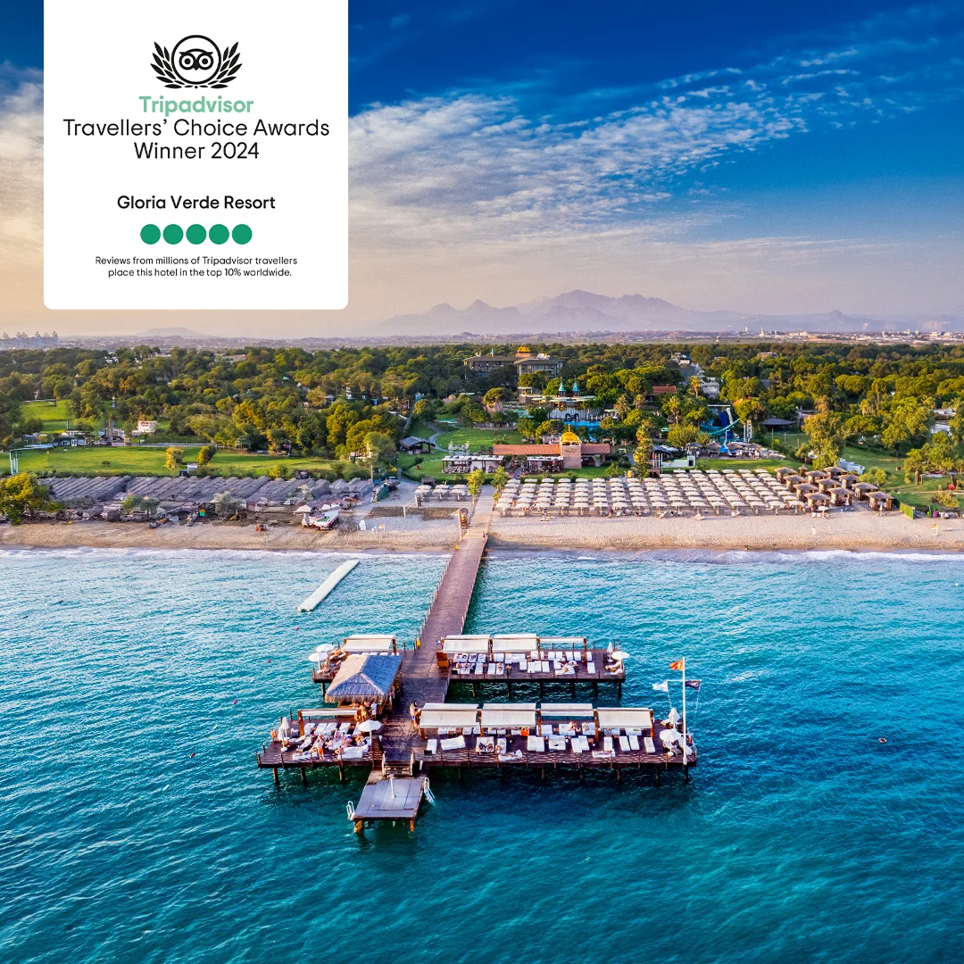 Gloria Hotels & Resorts, dünyanın en iyi otelleri arasında