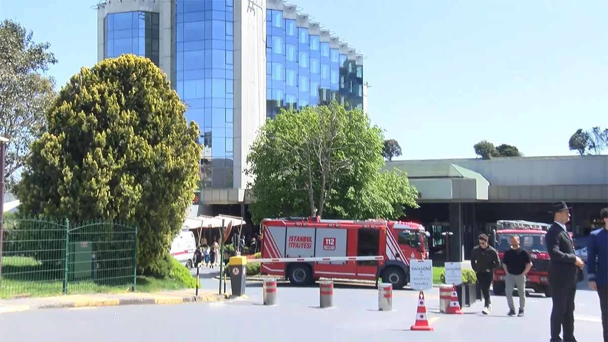 Swissotel'de yangın paniği: Misafirler ve personel tahliye edildi