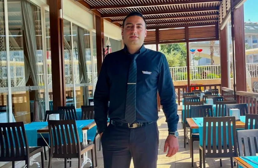 Muhammet İlğaz, Side Alegria Hotel'de