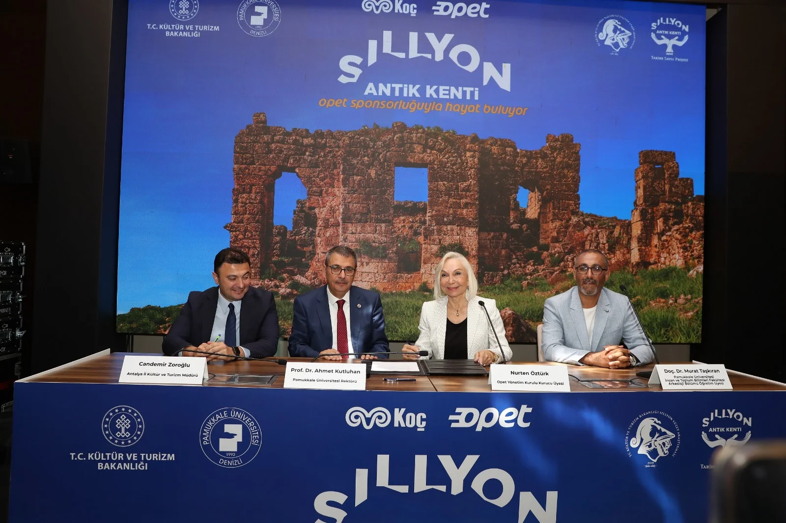OPET, Antalya’daki Sillyon Antik Kenti’nin kazı sponsoru oldu