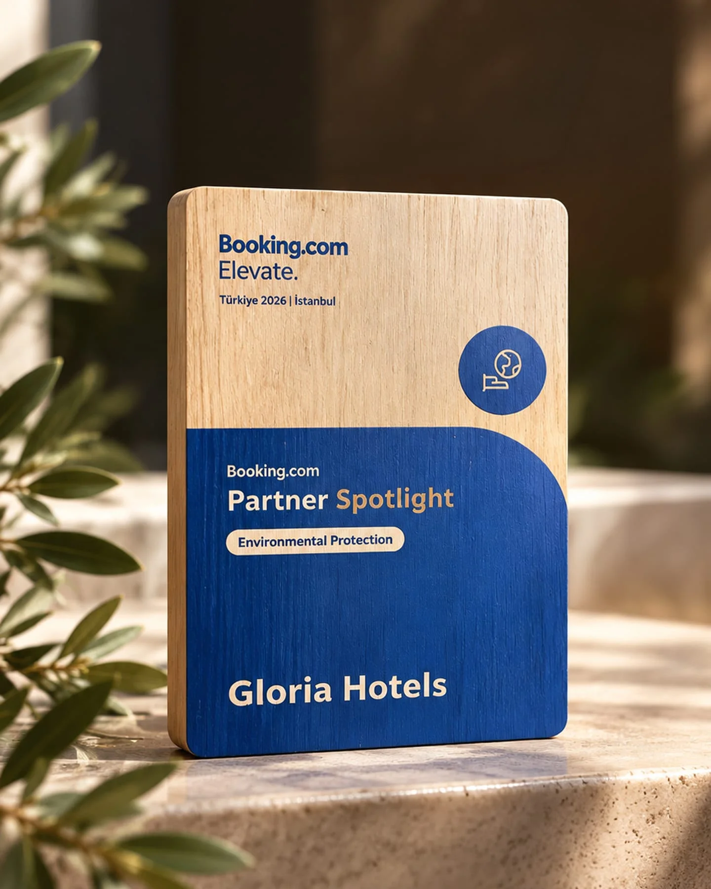 Gloria Hotels & Resorts'a Booking.com'dan Çevre Koruma Ödülü