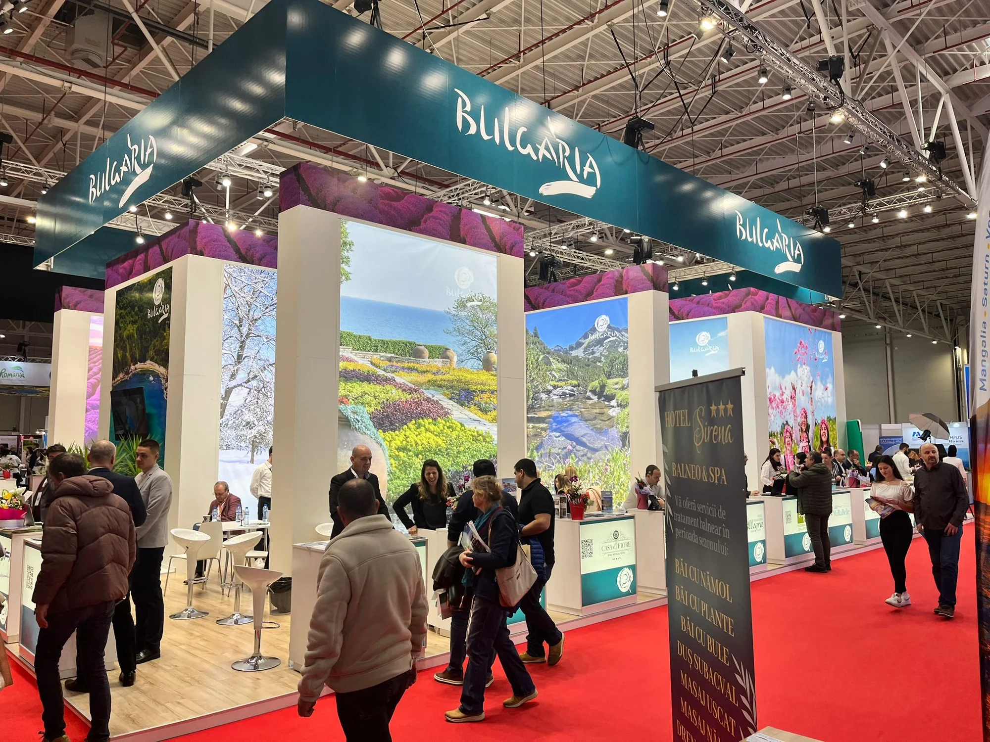 Turizmcilerimiz, Romanya Turizm Fuarı'nda