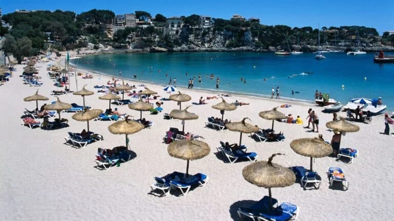 Turistleri sahillerden uzak tutmak için sahte tabelalar astılar