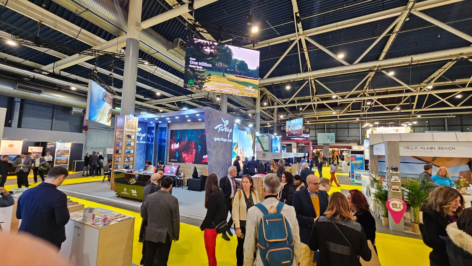Turizmcilerimiz Hollanda Turizm Fuarı'da