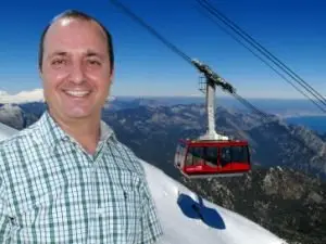 Olympos Teleferik bakımda