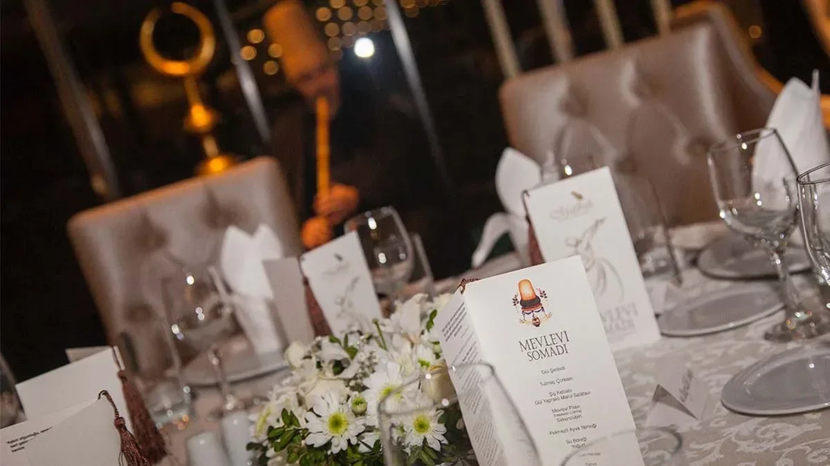 Matbah Restaurant'tan Şeb-i Arus’a özel Mevlevi Sofrası