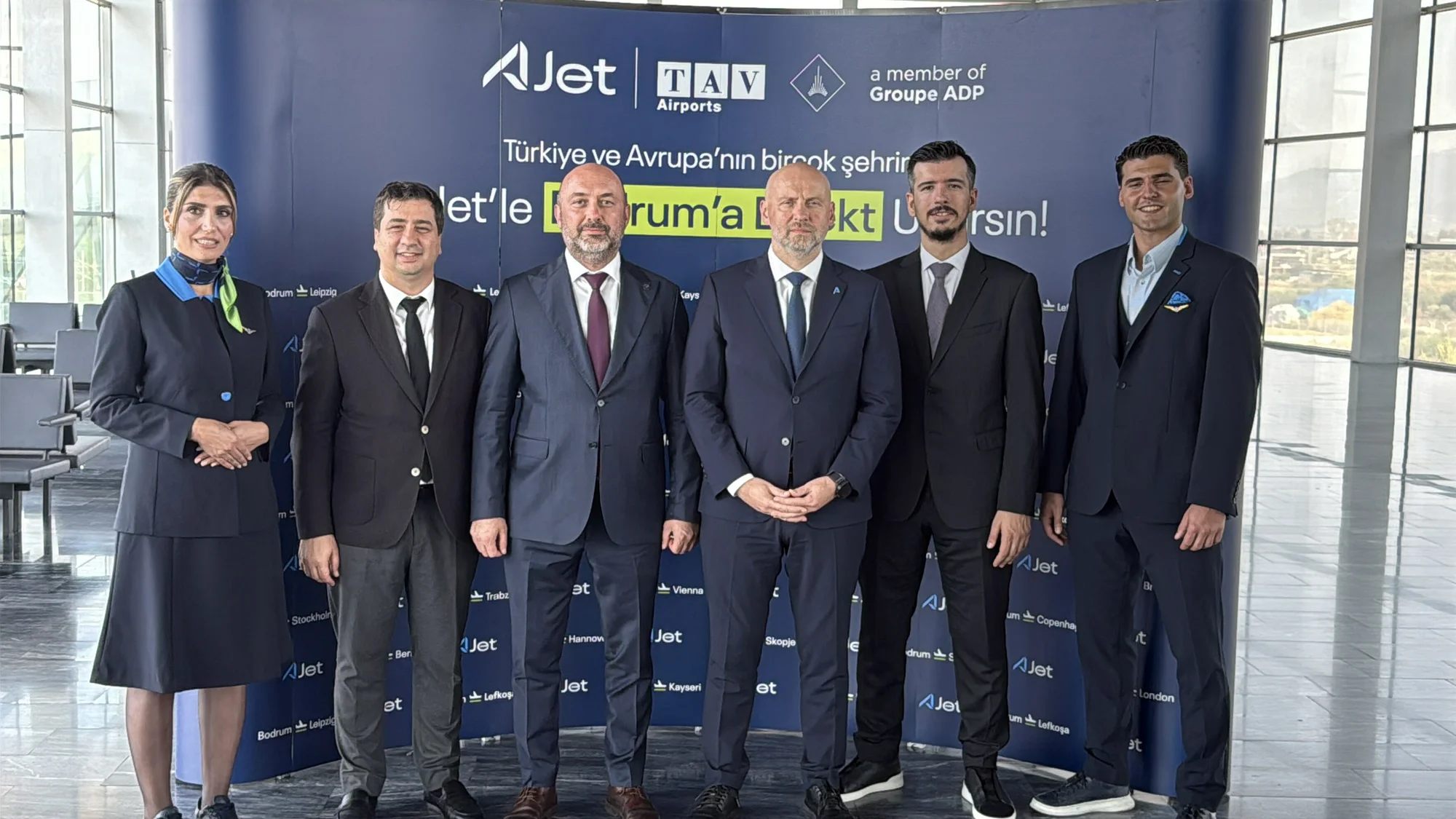 AJet, Bodrum'dan Avrupa’ya direkt seferlere başladı