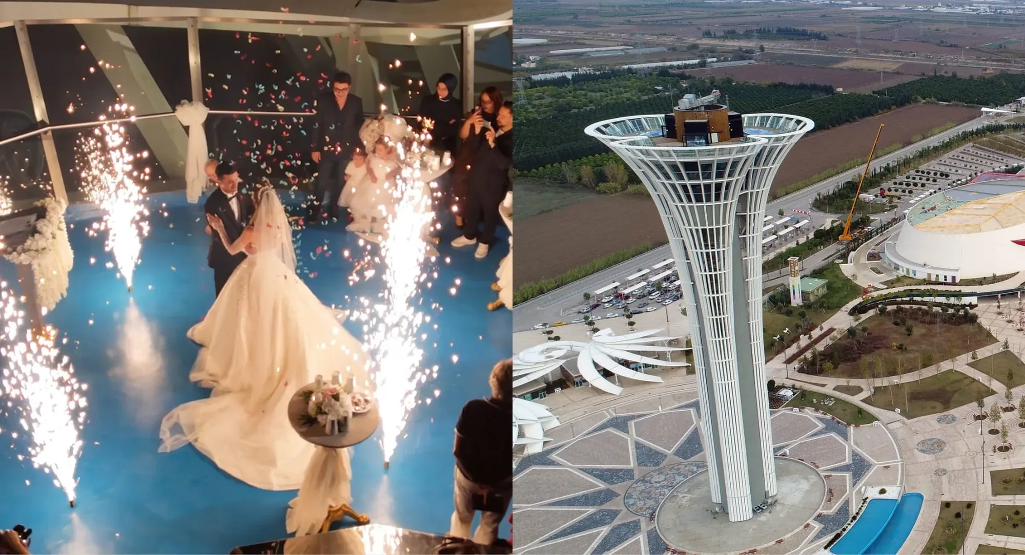 1.6 milyar Liralık EXPO 2026 Antalya'nın 114 metre uzunluğundaki kulesi, nikah ve özel etkinliklere ev sahipliği yapacak