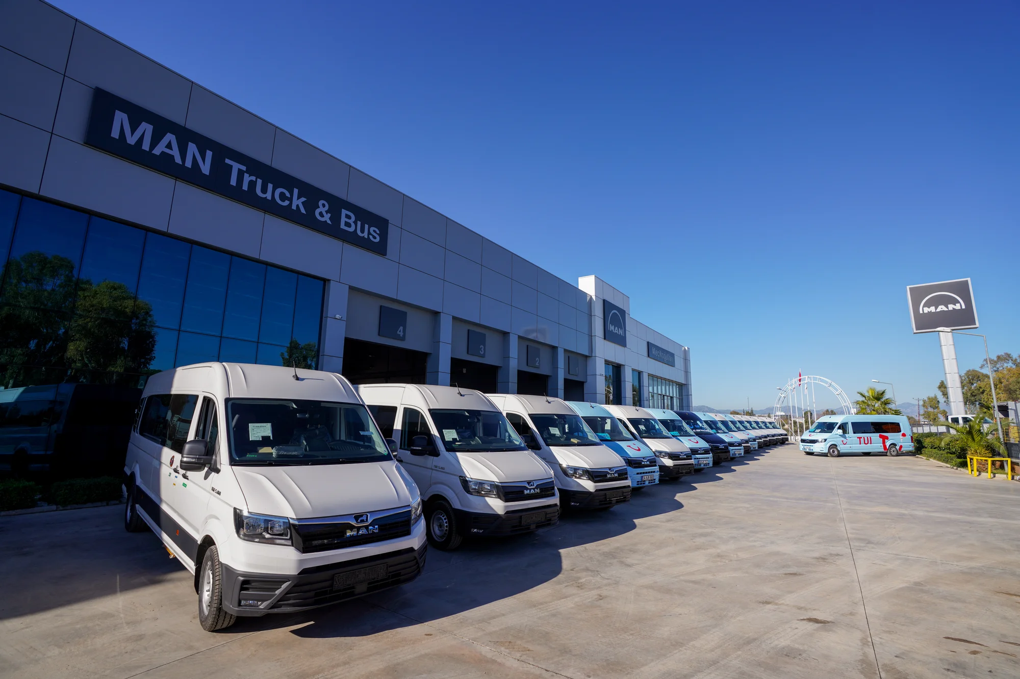 TUI filosuna 41 adet MAN TGE katıldı