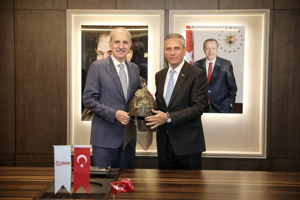 TBMM Başkanı Numan Kurtulmuş TÜRSAB’ı ziyaret etti