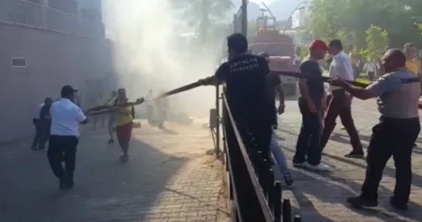 Antalya’daki 5 yıldızlı oteldeki yangın ucuz atlatıldı