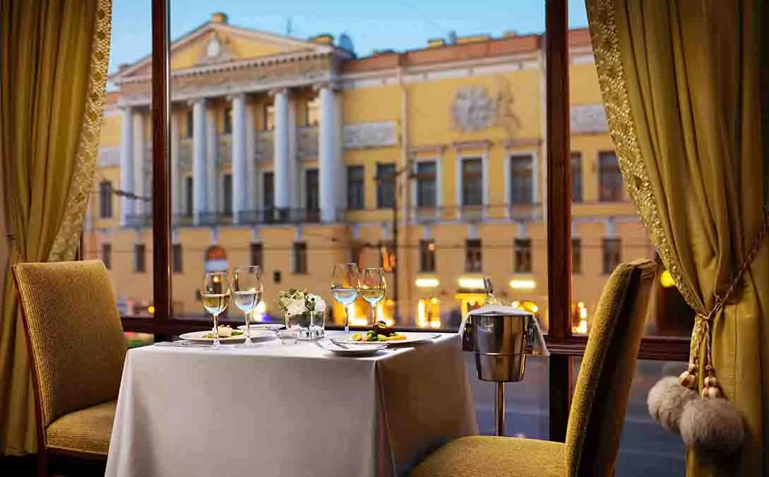 St. Petersburg’un dünya ödüllü oteli: Corinthia St. Petersburg