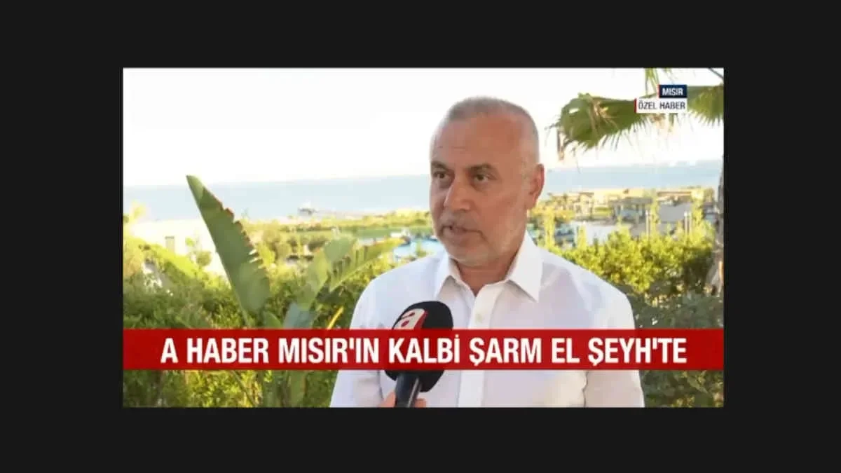 Erkan Yıldırım: “Türk tatilcilerin Mısır’a ilgisi artıyor”