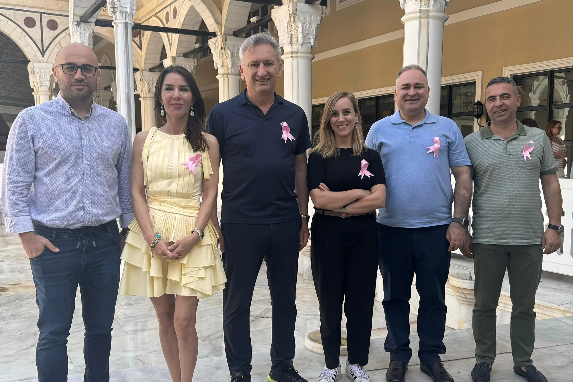 Pegas Touristik, Meme Kanseri için Prof. Dr. Mustafa Özdoğan ile buluştu
