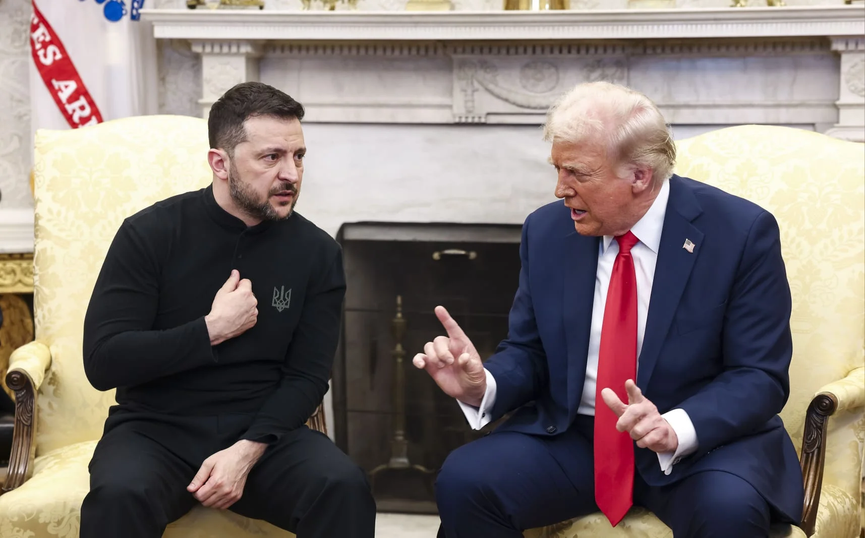 Trump ve Zelenskiy arasında gergin görüşme