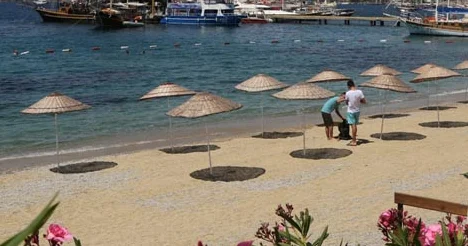 Bodrum plajlarında şezlong olmayacak