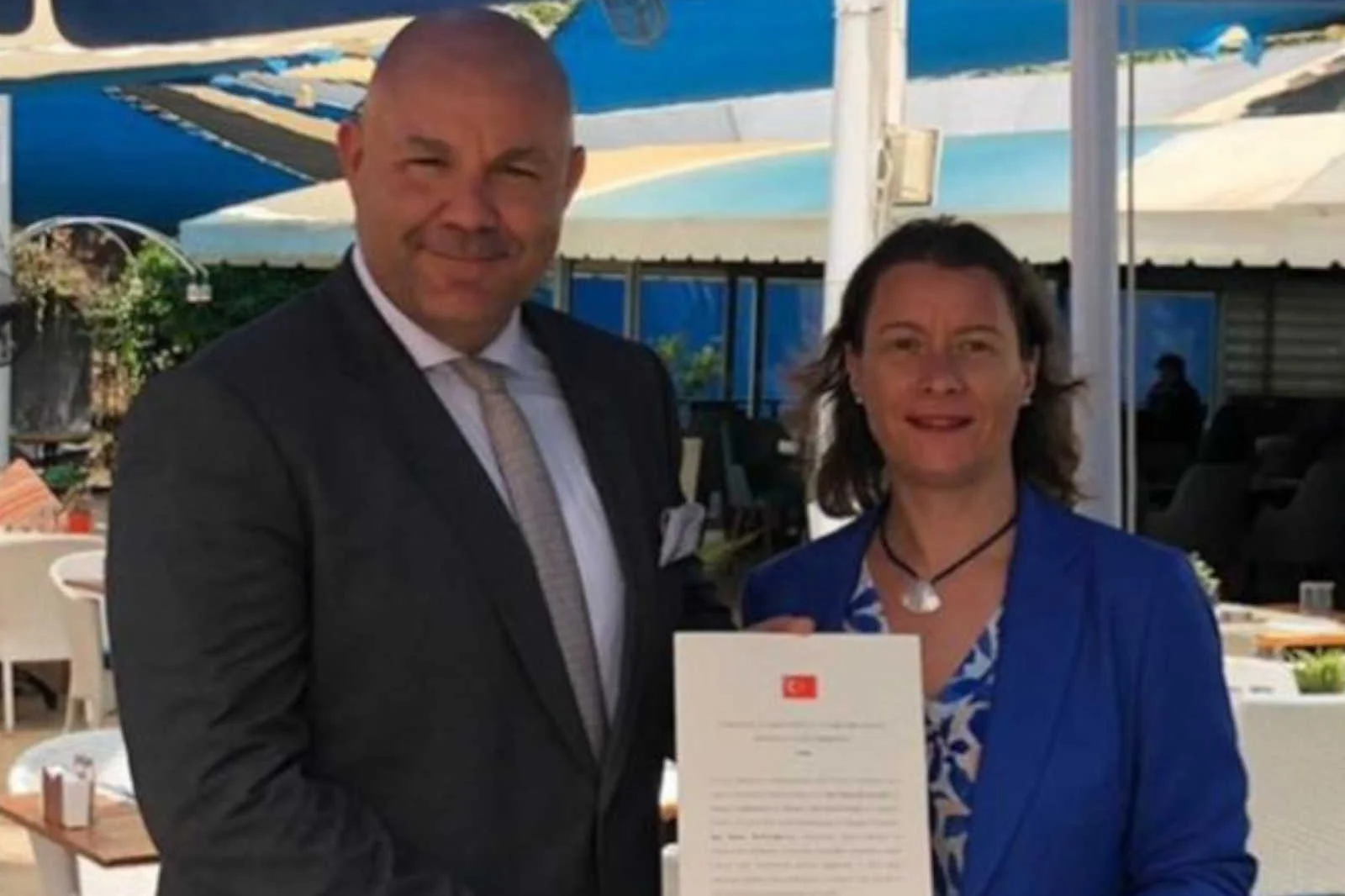 Buğra Berberoğlu, Fransa'nın Antalya Fahri Konsolosu oldu