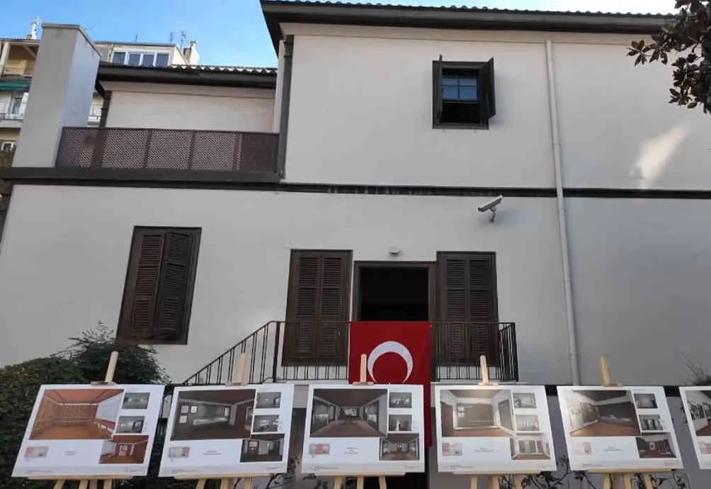 Kültür ve Turizm Bakanlığı, Atatürk’ün Selanik’te doğduğu evi restorasyona aldı