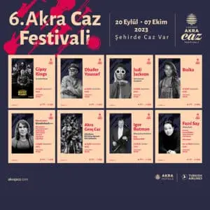 6. Antalya Akra Caz Festivali başlıyor
