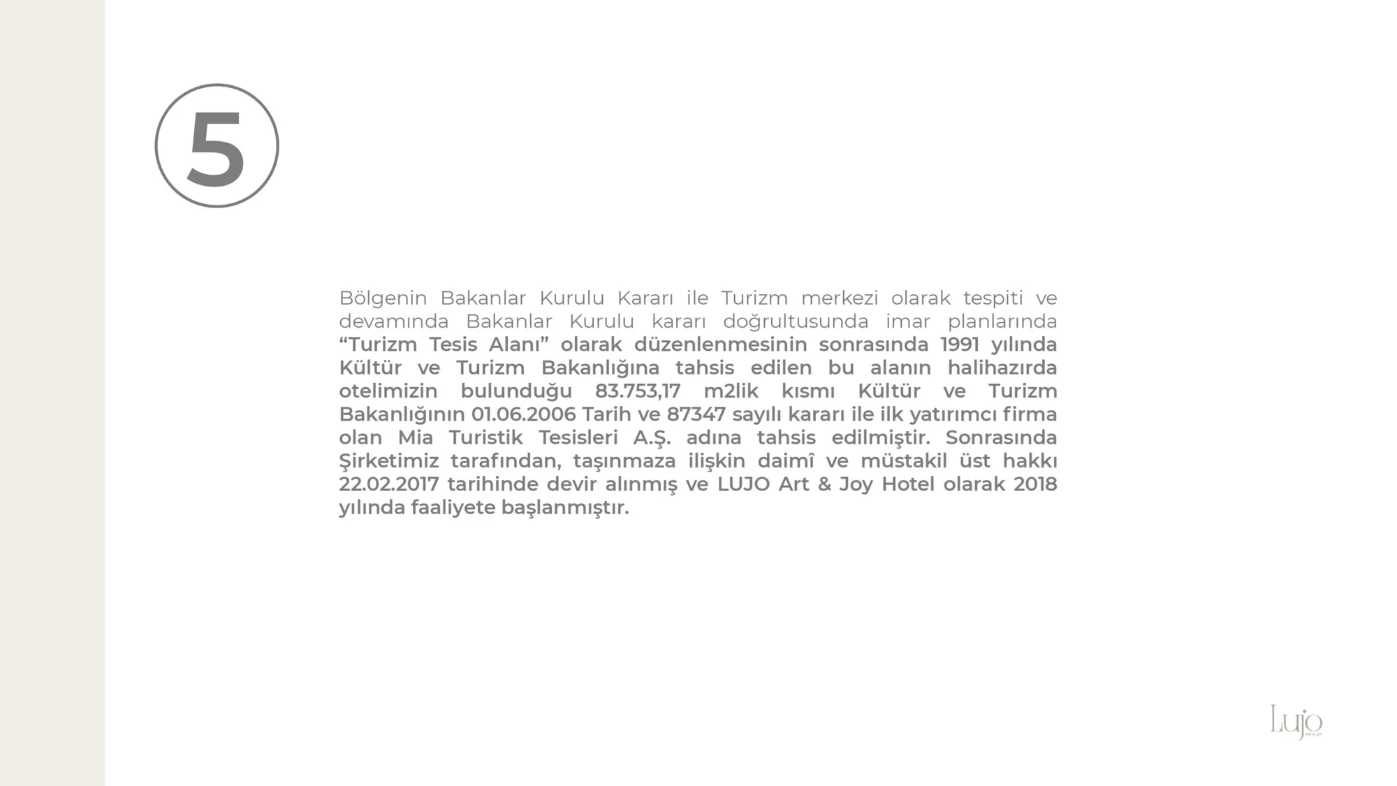 Lujo Hotel Bodrum’dan inşaat iddialarına yanıt