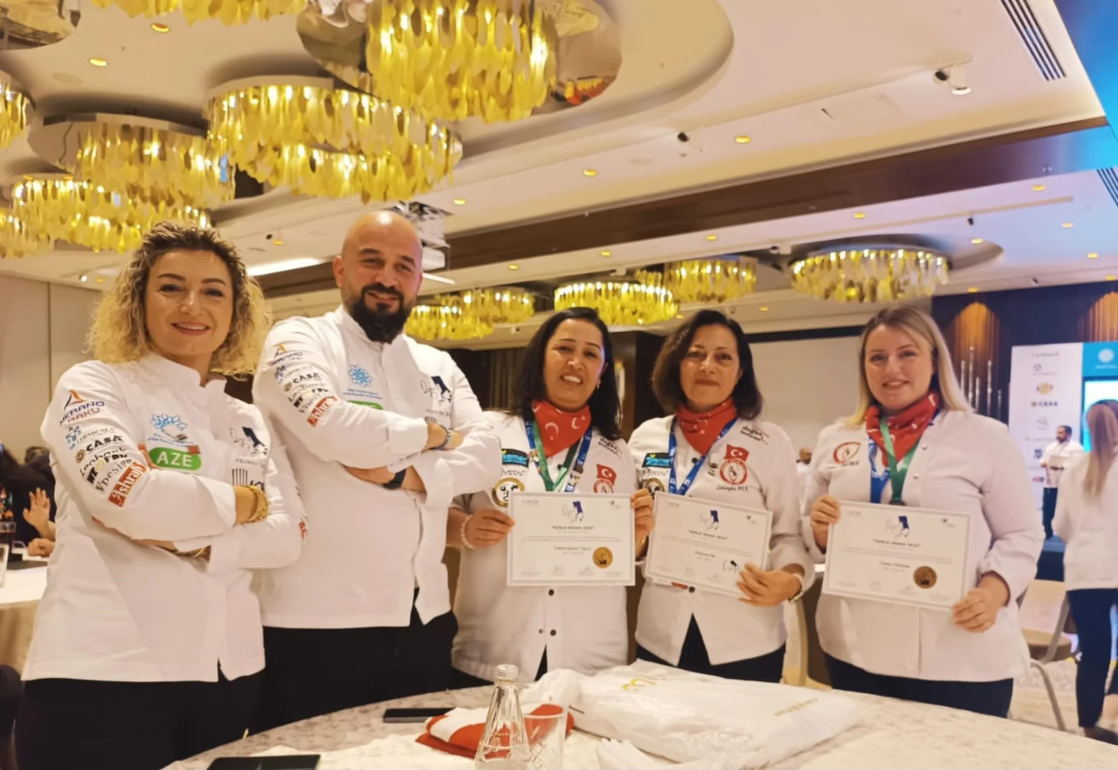 Aşçılarımız, yeteneklerini tüm dünya gösterdi