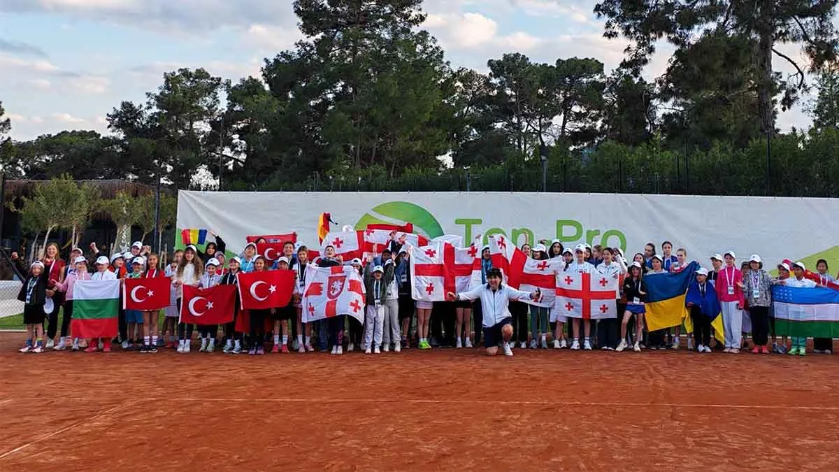Corendon Tennis Club Kemer, geleceğin tenisçilerine ev sahipliği yapıyor