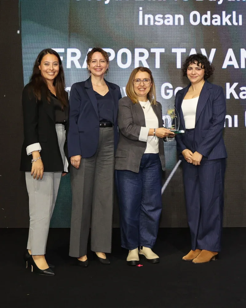 Fraport TAV Antalya Havalimanı’nın insan odaklı sosyal sürdürülebilirlik çalışmaları ödüllendirildi