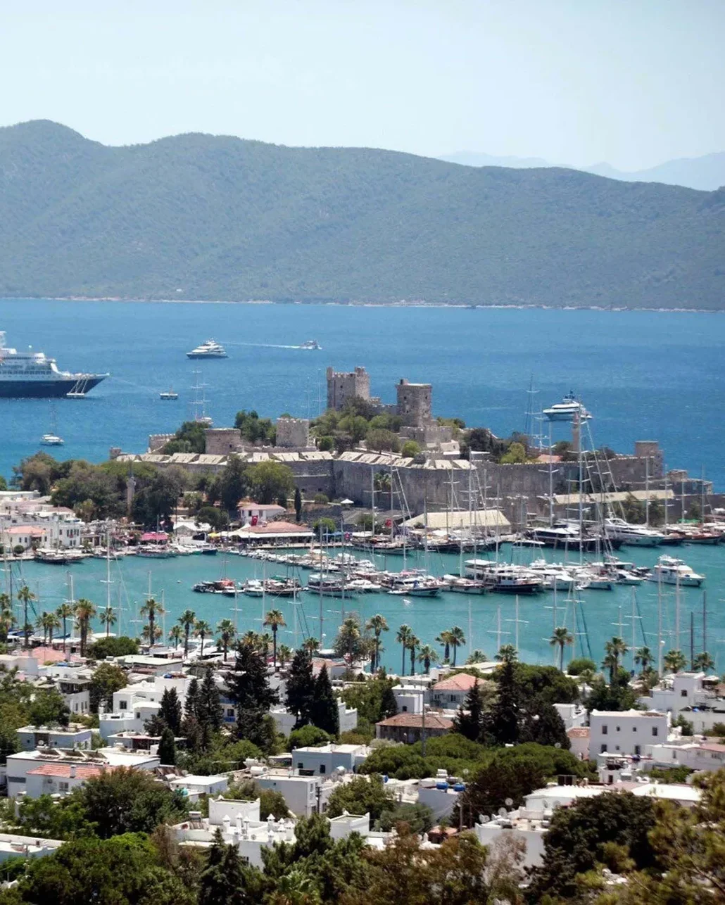 Bodrum'a 6 ayda 350 binden fazla turist geldi, otellerde doluluk %90'a ulaştı