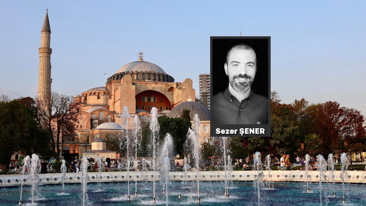 Ayasofya içerisindeki tek mezar