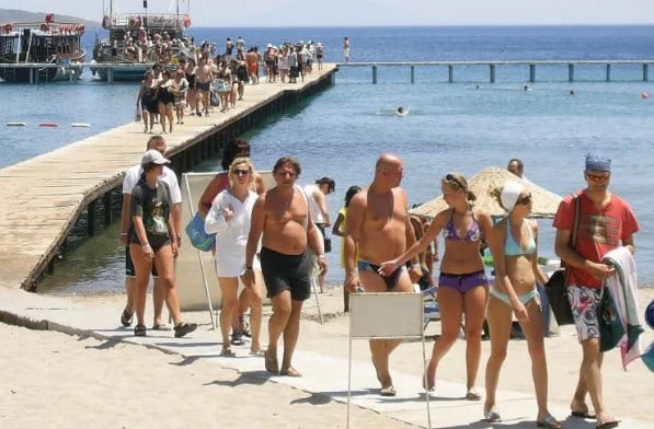 İngiltere’den Muğla’ya 7 ayda 774 bin turist geldi