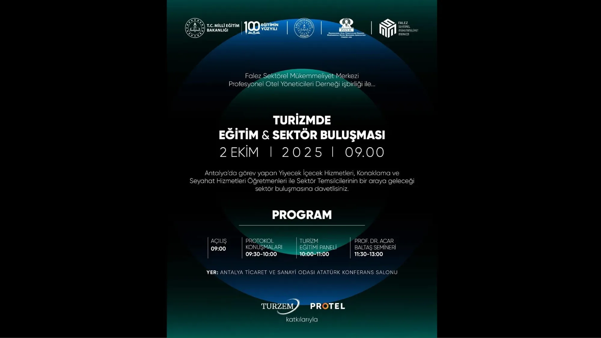 POYD, turizmin geleceği için profesyonel turizmciler ile turizm eğitmenlerini bir araya getirecek