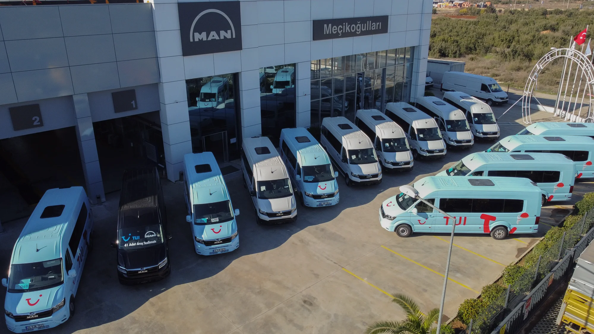 TUI filosuna 41 adet MAN TGE katıldı