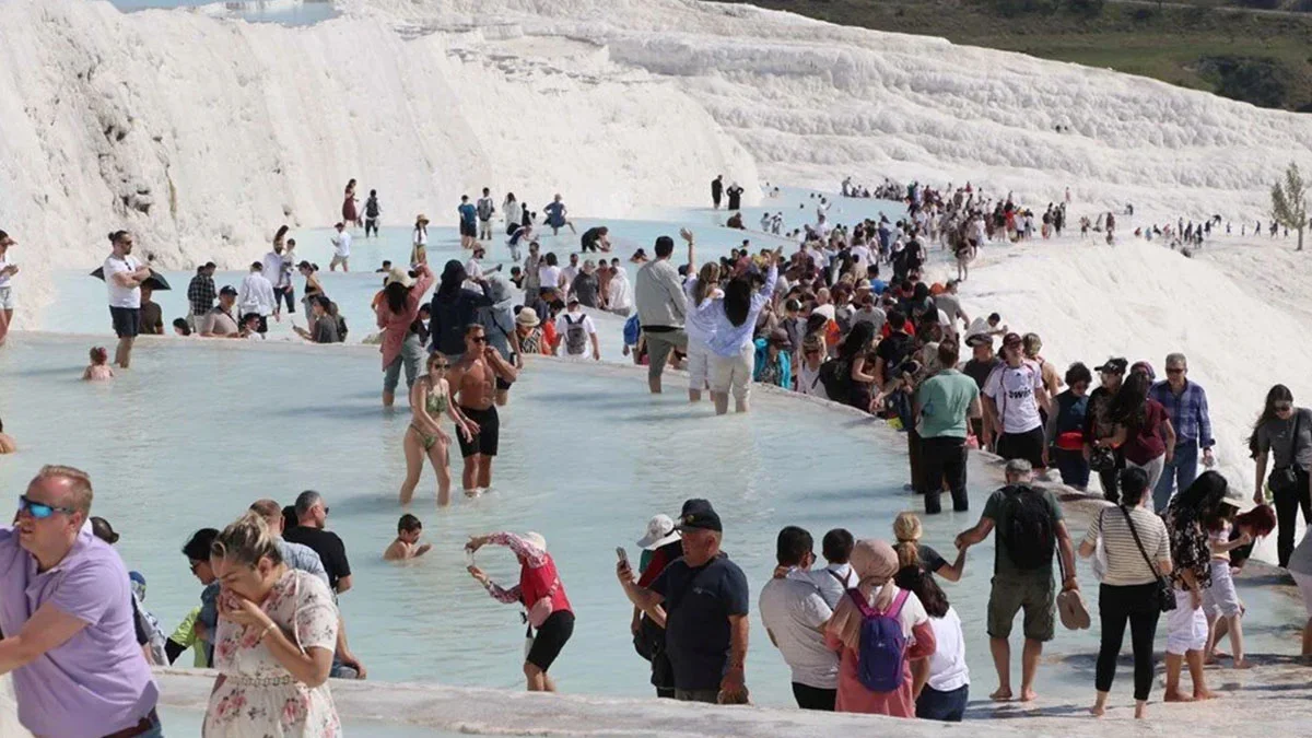 Pamukkale’nin kurtuluşu doğal gazda