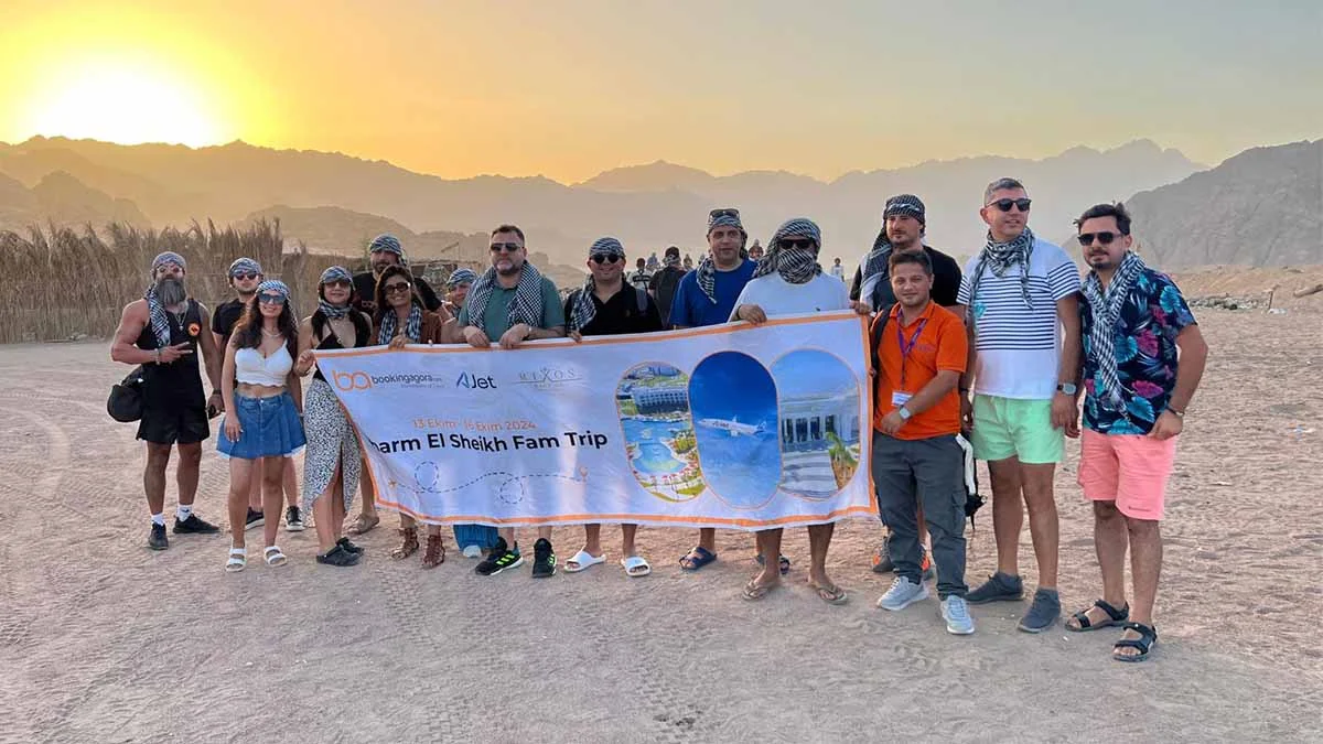 BookingAgora, Ajet ve Rixos Hotels, seyahat acentelerine Sharm El Sheikh’i tanıttı