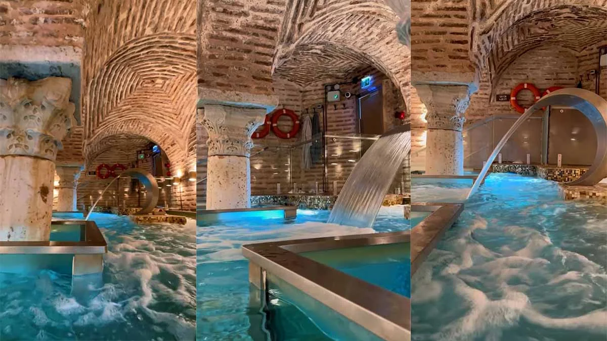 500 yıllık tarihi sarnıç, spa merkezi olarak kullanılıyor