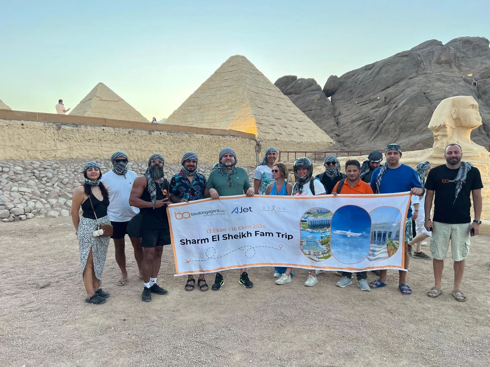 BookingAgora, Ajet ve Rixos Hotels, seyahat acentelerine Sharm El Sheikh’i tanıttı