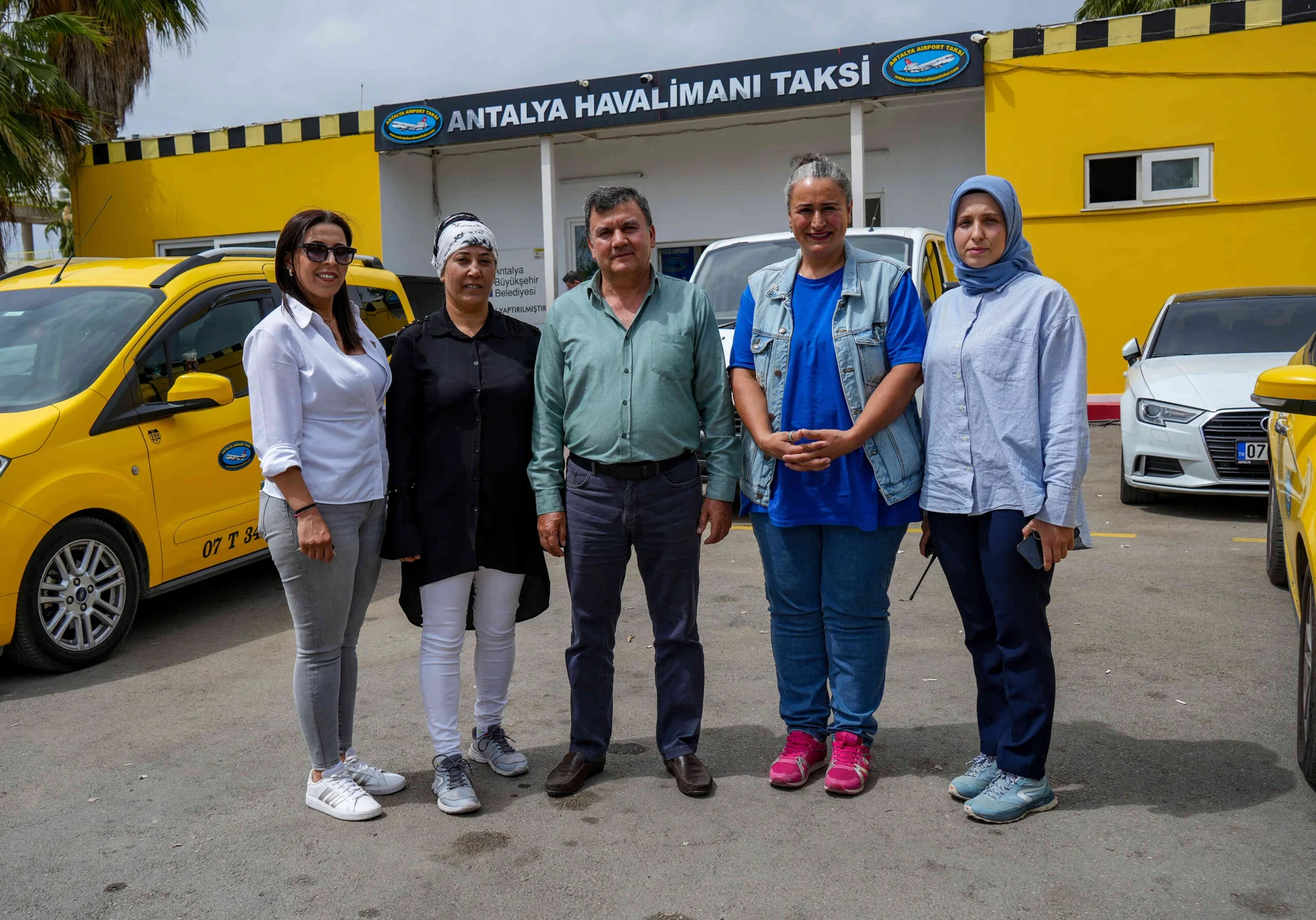 Fraport TAV Antalya Havalimanı’nın anne şoförleri