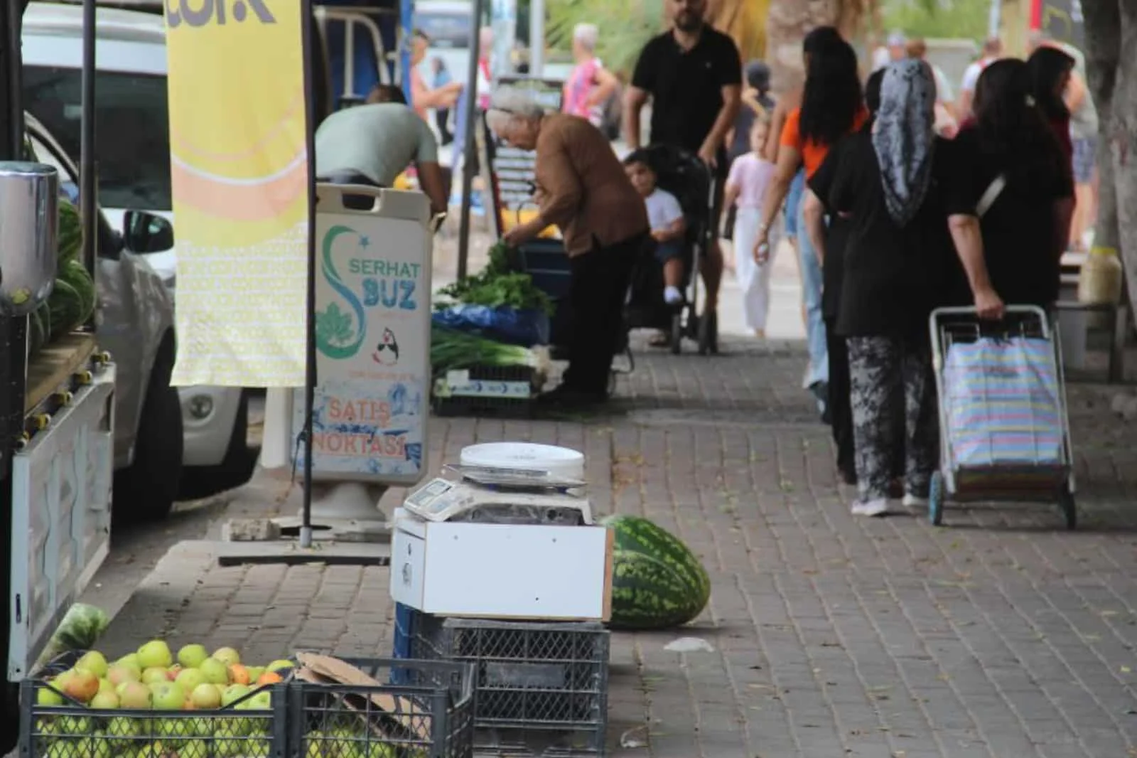 Antalya’nın kaldırımları bile değerli