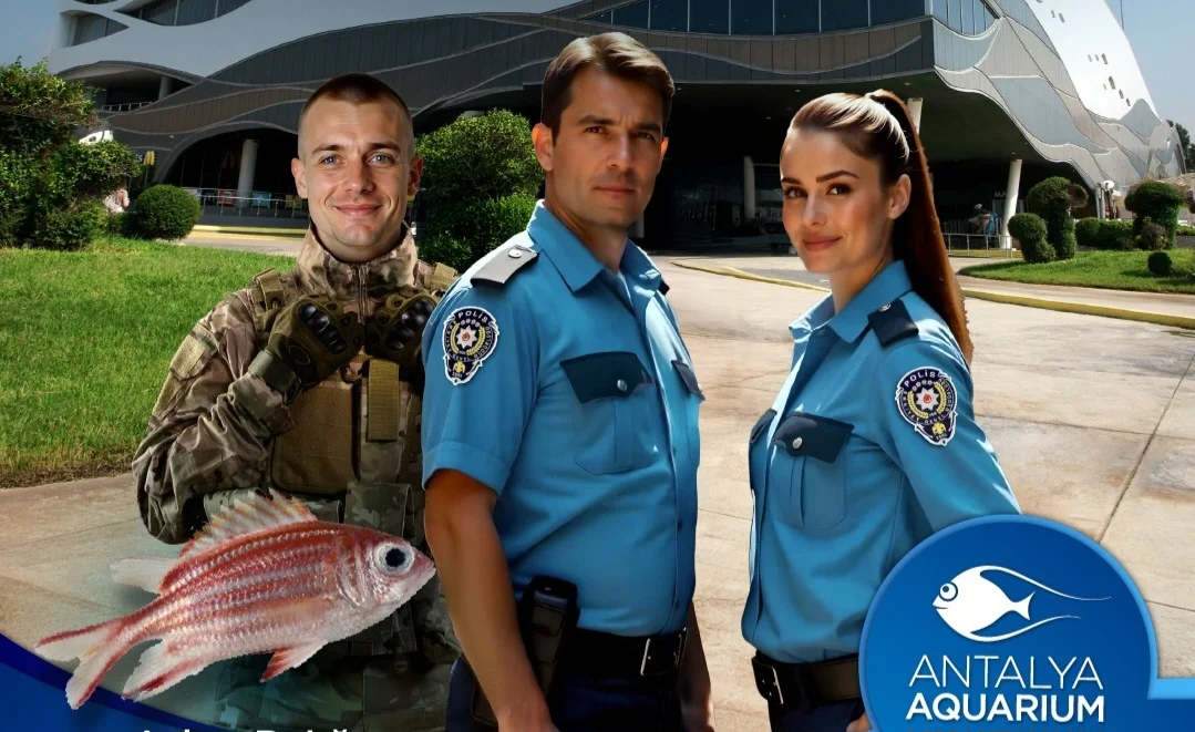 Antalya Aquarium, asker, polis, jandarma ve bekçileri ücretsiz ağırlayacak