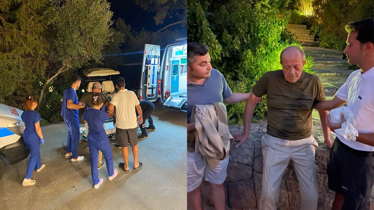 Bodrum'da ünlü iş insanları birbirine girdi