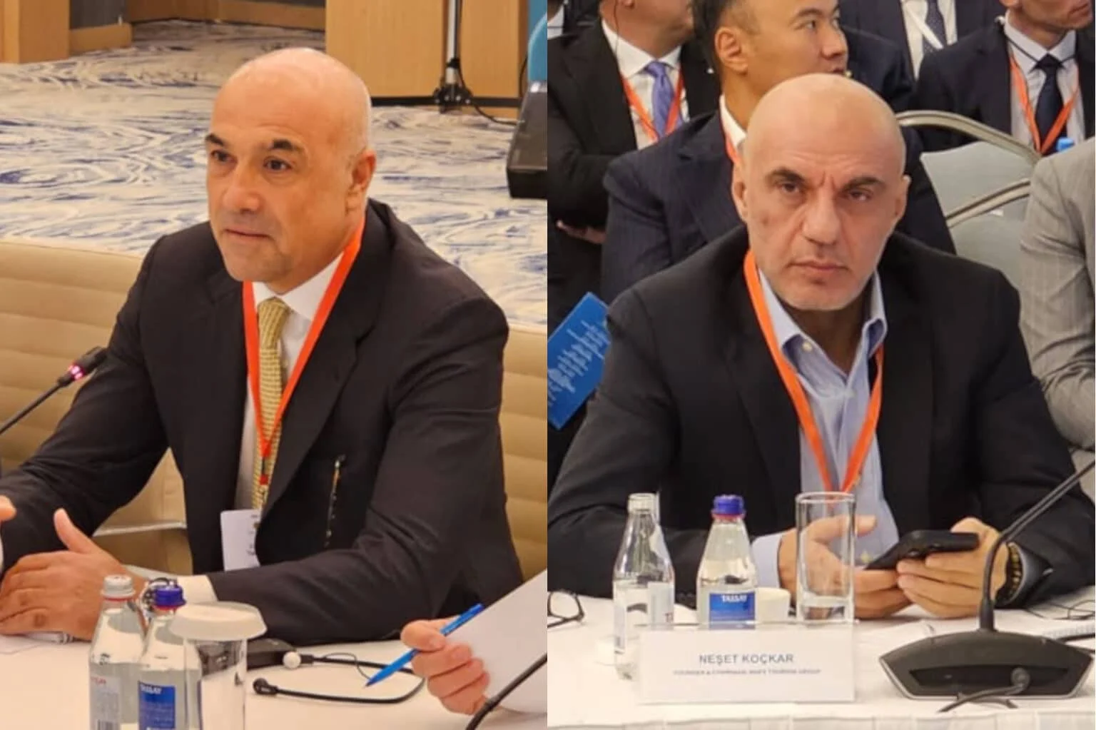 Fettah Tamince ve Neşet Koçkar, Kazakistan’da turizm deneyimlerini paylaştı