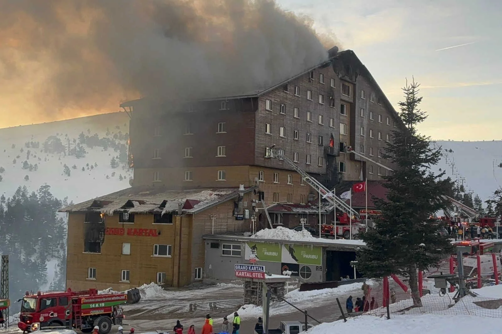 Kartalkaya’daki otel yangınında, İl Özel İdaresi kusurlu bulundu