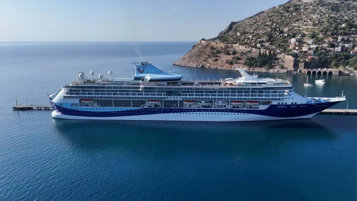 Alanya'da kruvaziyer rekoru: Bu yıl 25 gemiyle 23 bin turist geldi