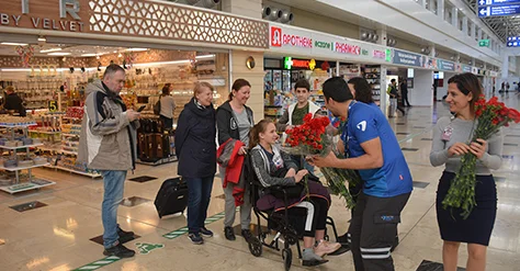 Fraport TAV Antalya Havalimanı'nda Kadınlar Günü kutlaması
