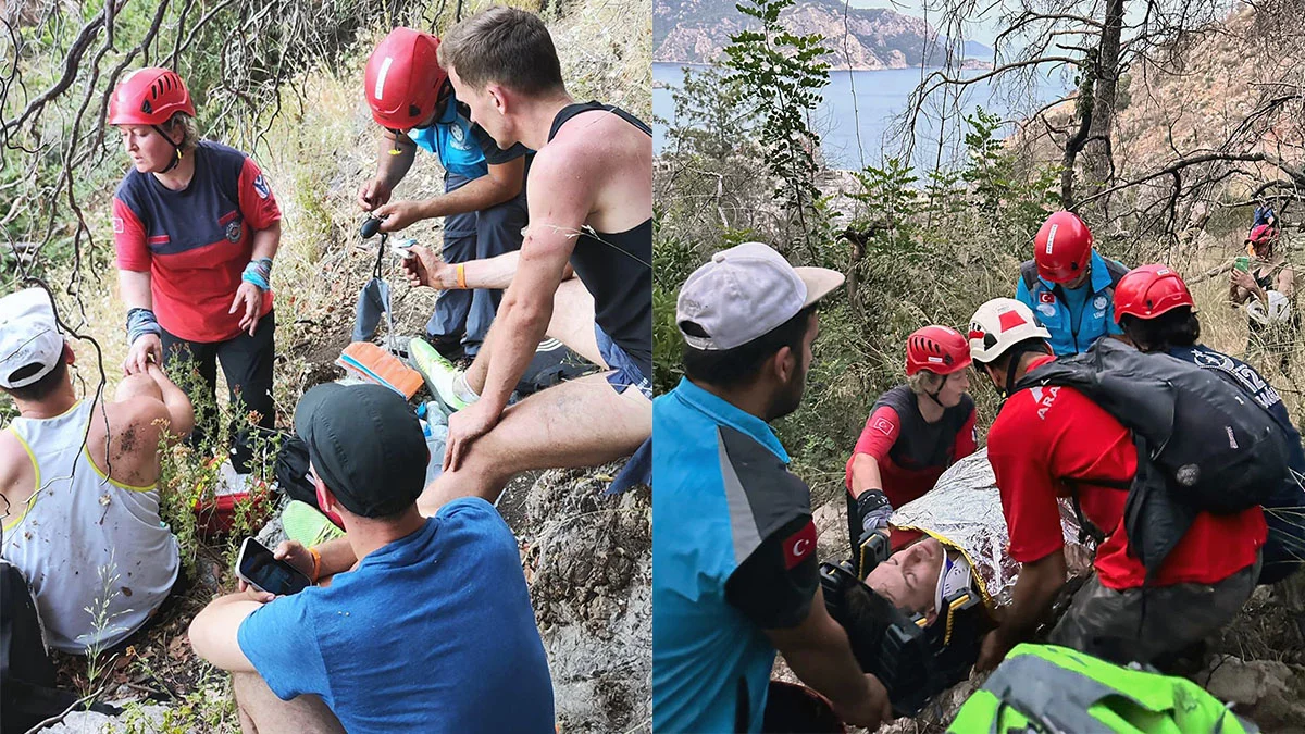 Yürüyüşe çıkan Rus turistler kayboldu