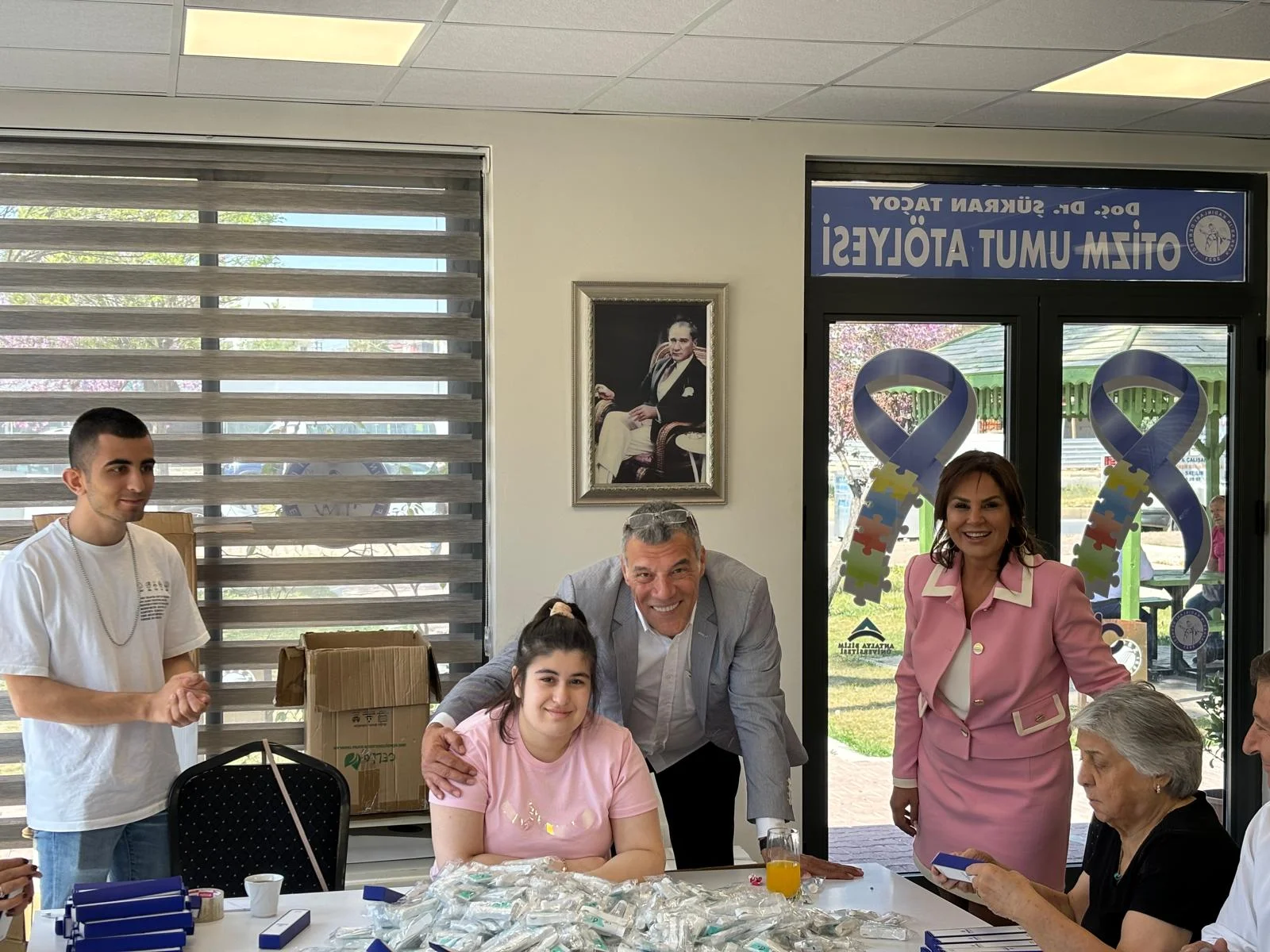 SKALADIES komitesi otizmli gençleri ziyaret etti