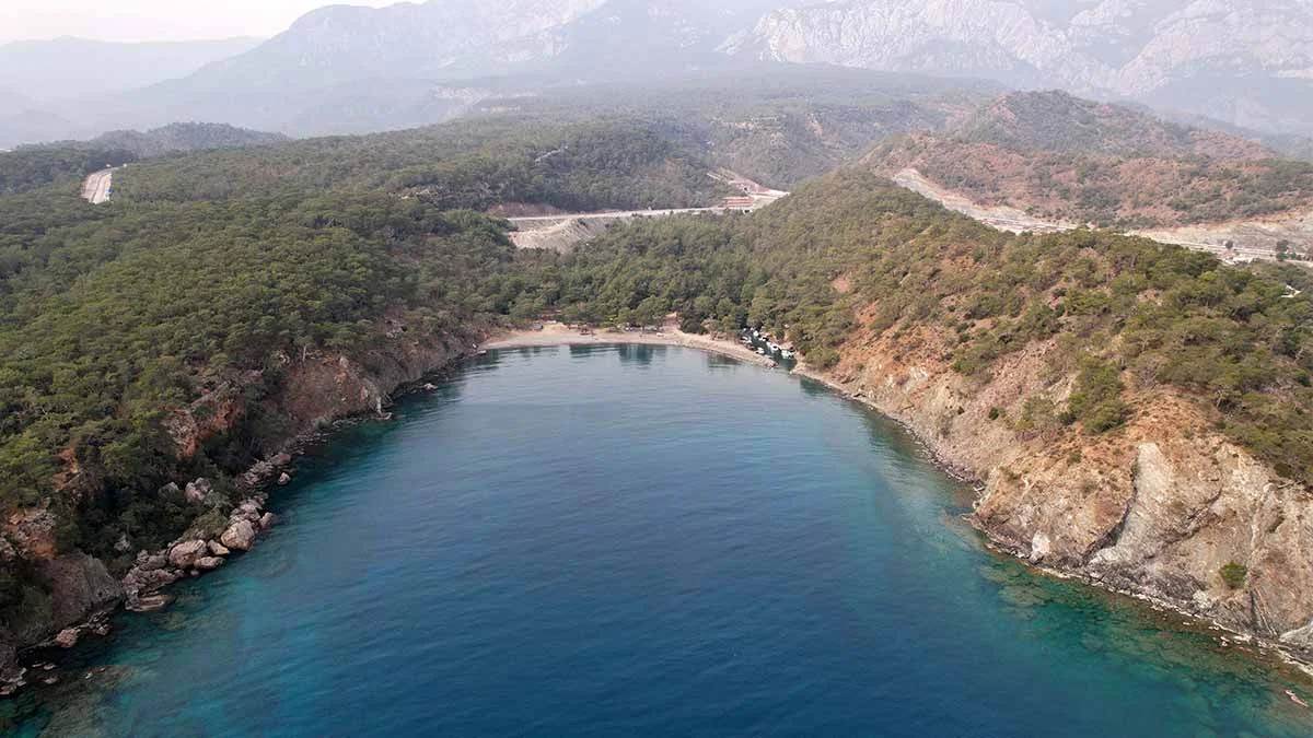 Phaselis'teki 2 halk plajı projesinin ihalesi Danıştay tarafından iptal edildi