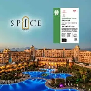 Spice Hotel & SPA, 3. aşamayı da tamamlayıp Sürdürülebilir Turizm Sertifikası’nı aldı