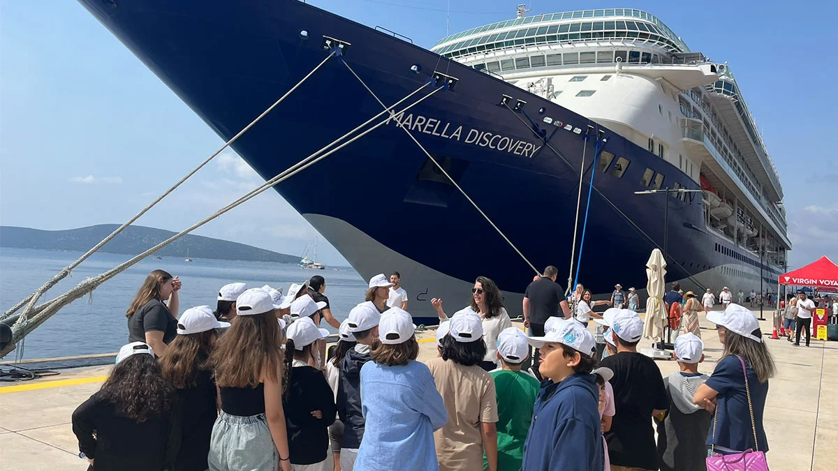 Zengin turistler Bodrum'da